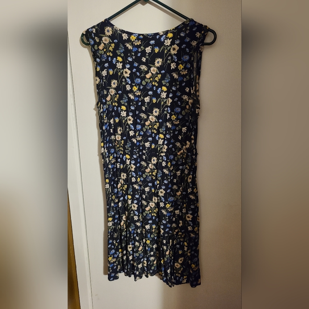Loft Dress with Ruffle Bottom - Picture 3 of 5